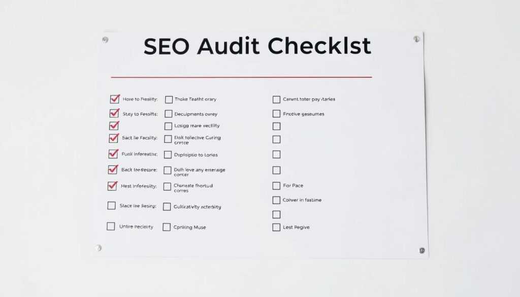 SEO audit checklist