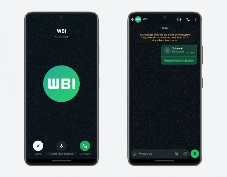 WhatsApp Tests Voicemail-Like Feature to Modernize Calling Experience