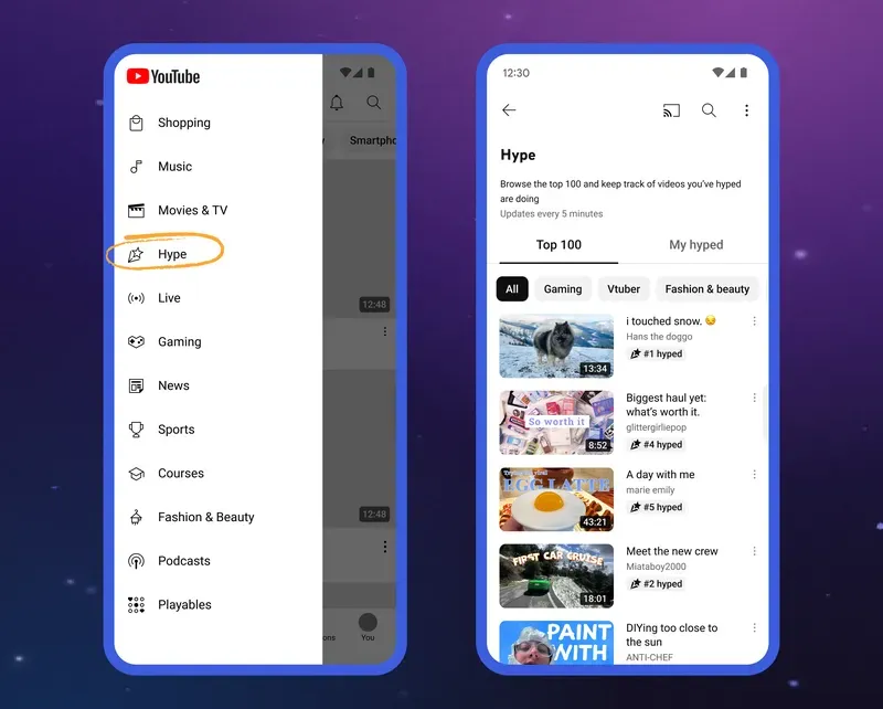 YouTube’s Game-Changing Hype Feature Goes Global: Empowering Small Creators Like Never Before