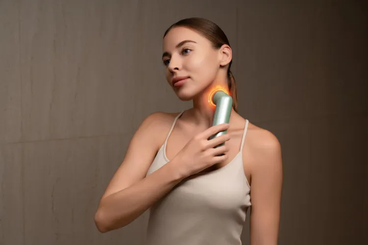 Nanoleaf made a vibrating light therapy skincare wand