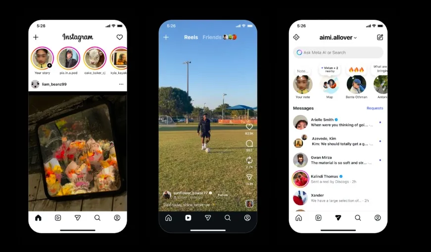 Instagram Tests Reels-First UI in India and South Korea