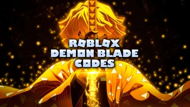 Roblox Demon Blade Codes – September 2025
