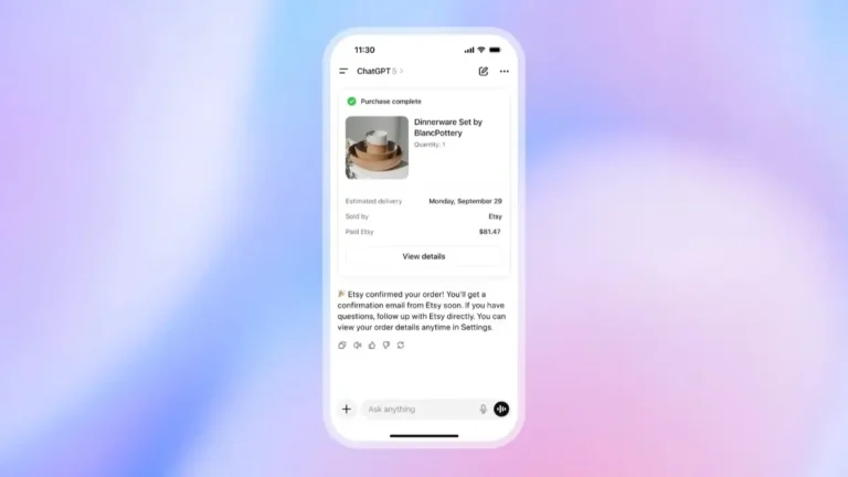 OpenAI Launches Instant Checkout in ChatGPT, Challenges Google and Amazon