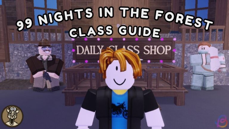 All 99 Nights in the Forest Classes Explained (October 2025)