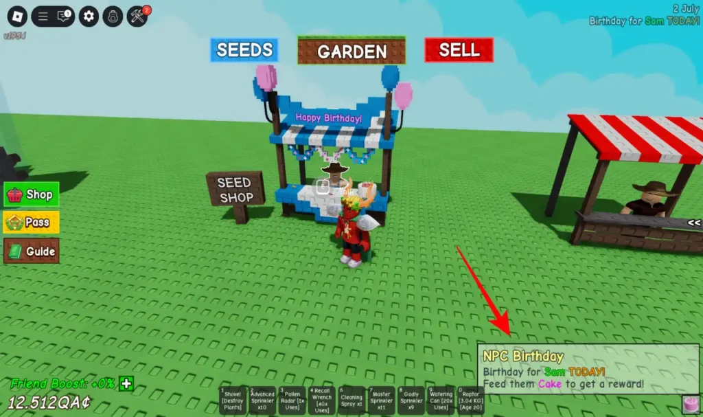 ๐ How to Use Cake in Grow a Garden