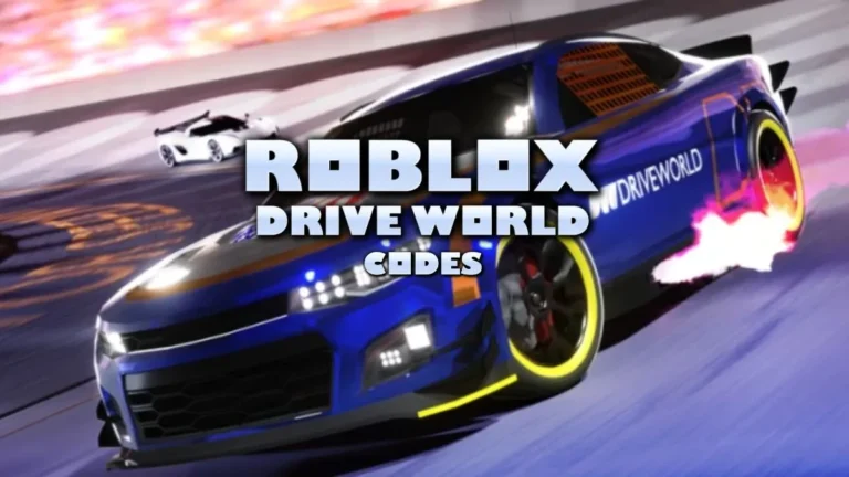 Roblox Drive World Codes (October 2025)