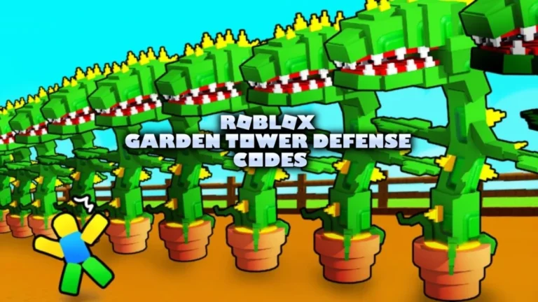 Roblox Garden Tower Defense Codes (October 2025)