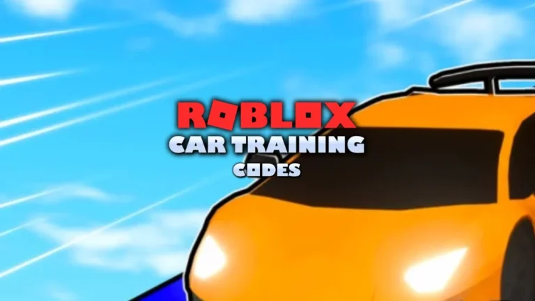 Roblox Car Training Codes (October 2025)