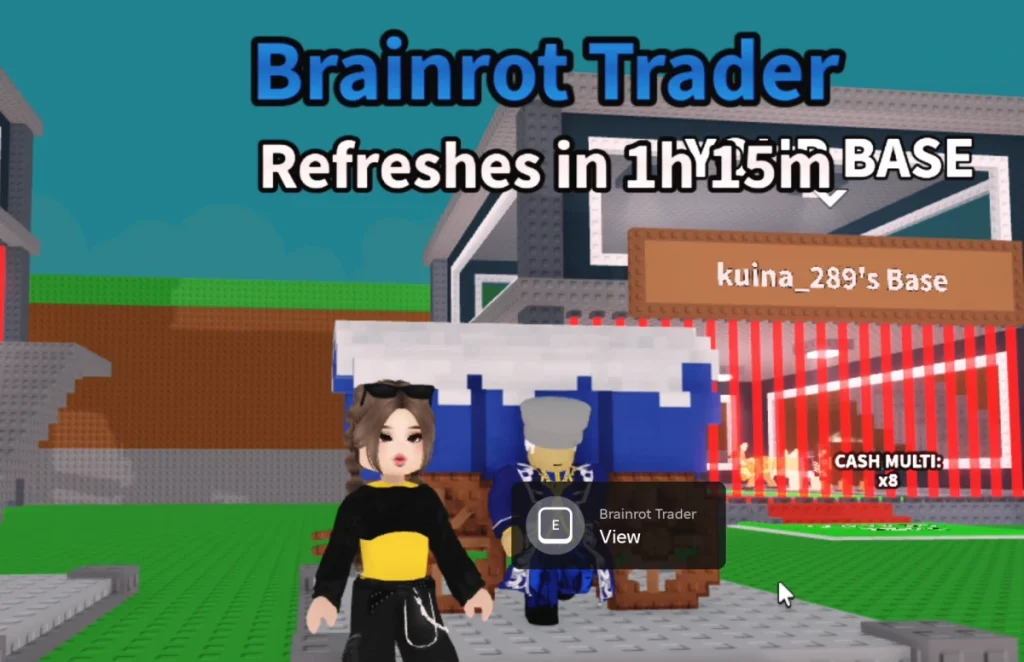 Buying Los Planitos from the Brainrot Trader