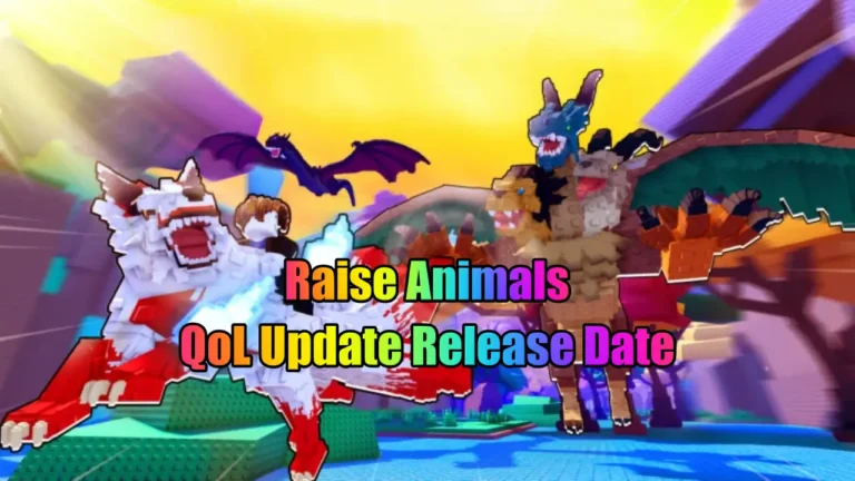 Raise Animals QoL Update Release Date & Countdown
