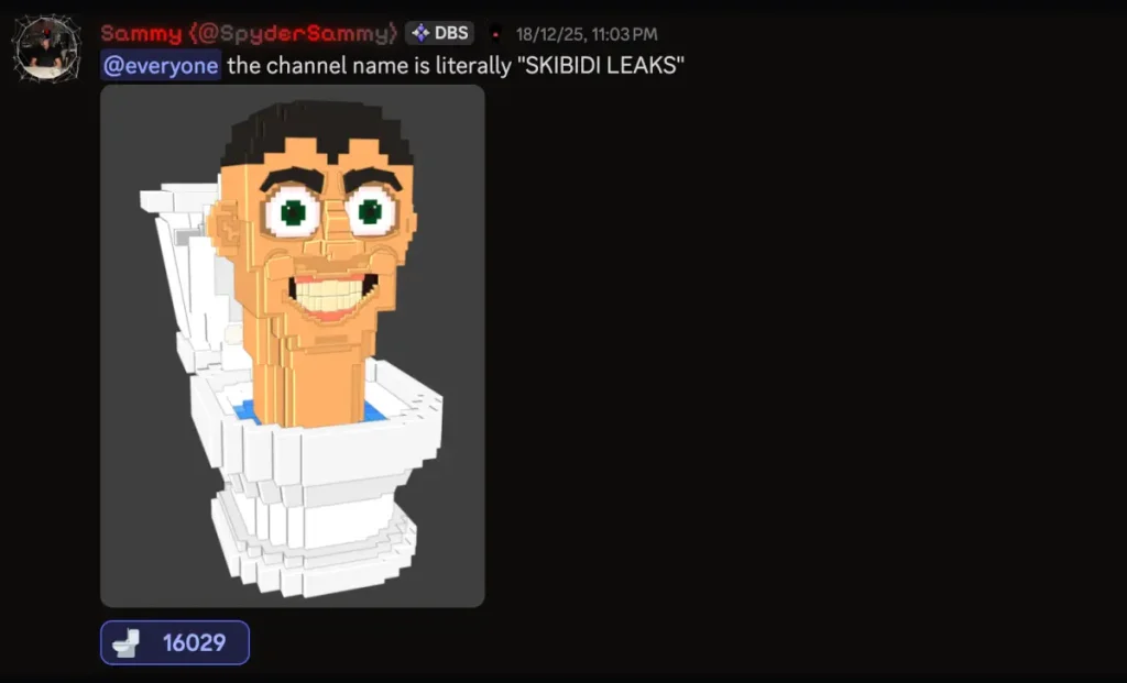 🧠 New OG Brainrot: Skibidi Toilet