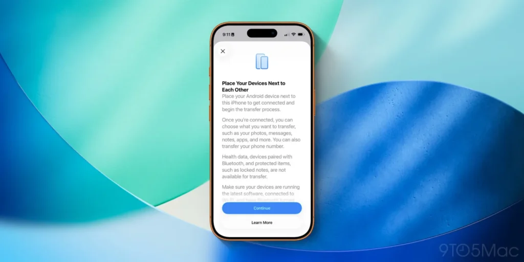 🔄 Transfer From iPhone to Android (Biggest Feature)
