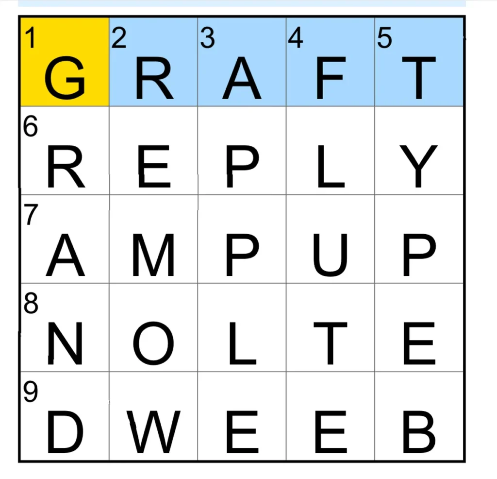 The completed NYT Mini Crossword puzzle for Jan. 23, 2026.