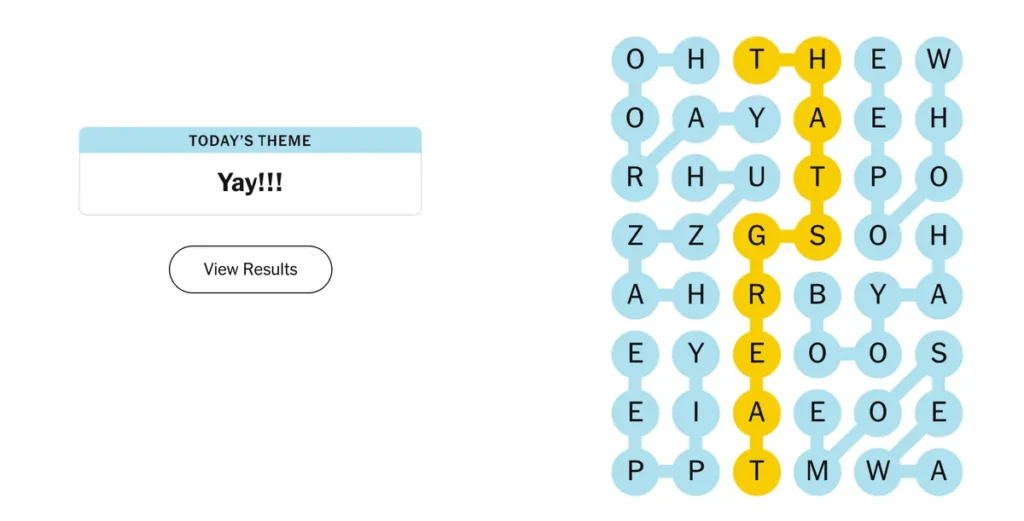 The completed NYT Strands puzzle for Jan. 11, 2026.