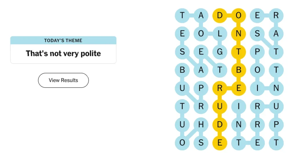 The completed NYT Strands puzzle for Jan. 21, 2026.