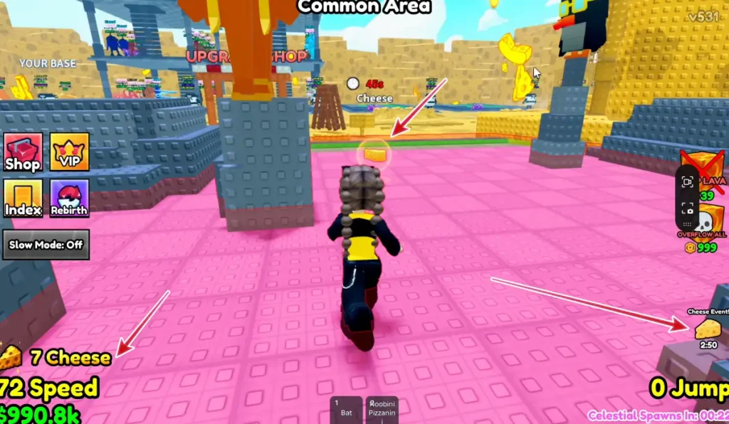 🧀 How the Cheese Event Works