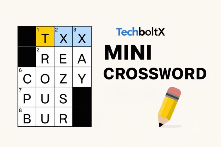 NYT Mini Crossword Answers