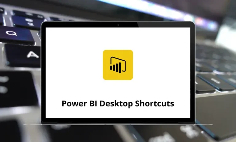 Power BI Shortcuts (Desktop) – Full 2026 Guide