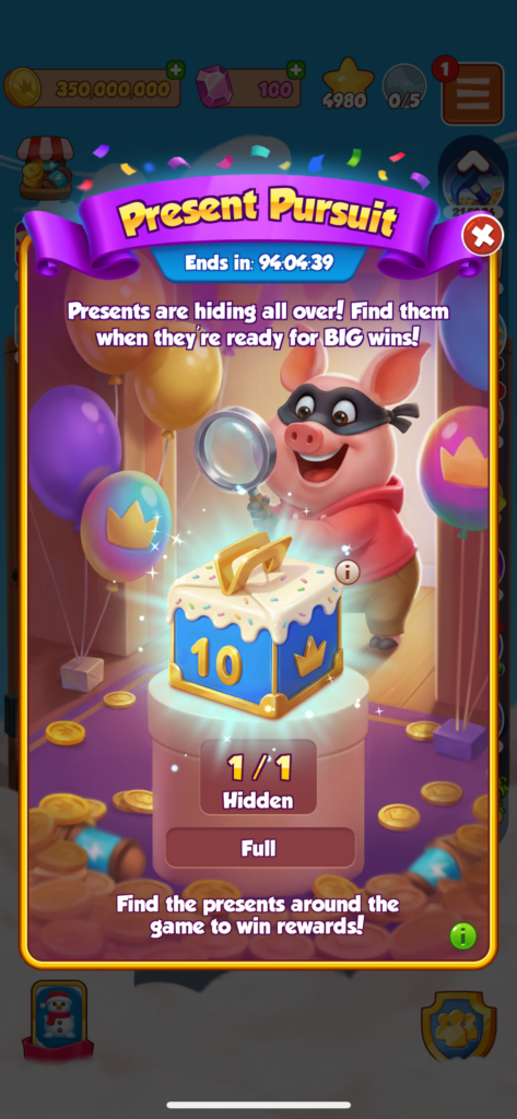 What Is Present Pursuit in Coin Master?