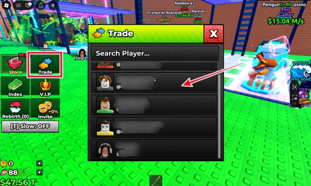 Trade With Other Players