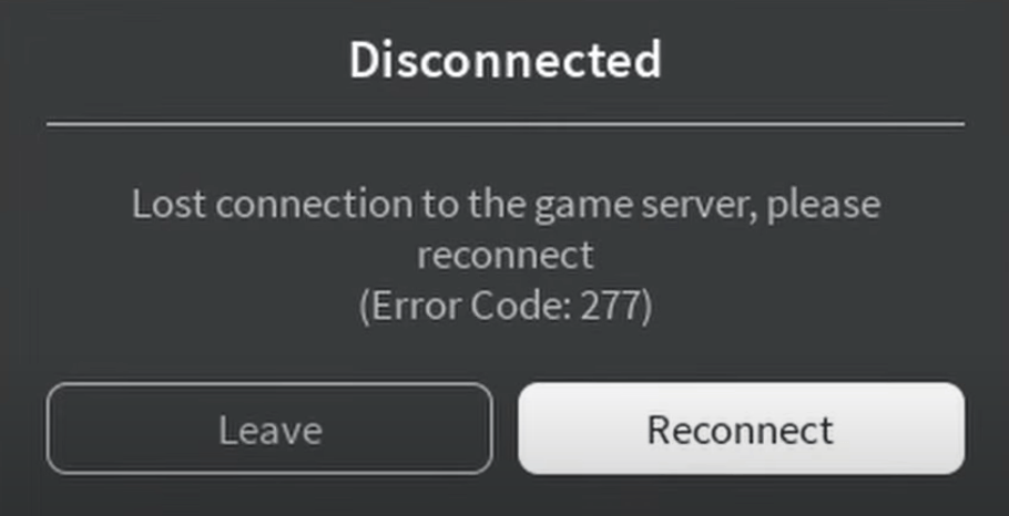 Error 277 (Lost Connection): Update drivers, flush DNS (cmd: ipconfig /flushdns).