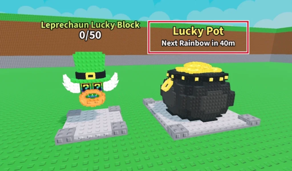 What Happens When the Lucky Pot Activates