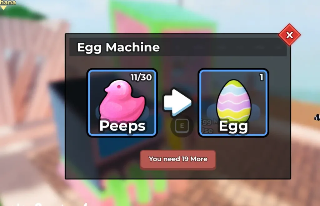 🥚 How to Use the Egg Machine