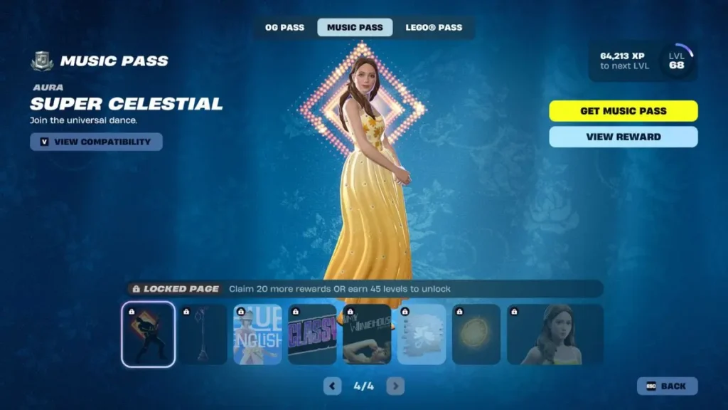 Golden Aura Laufey skin