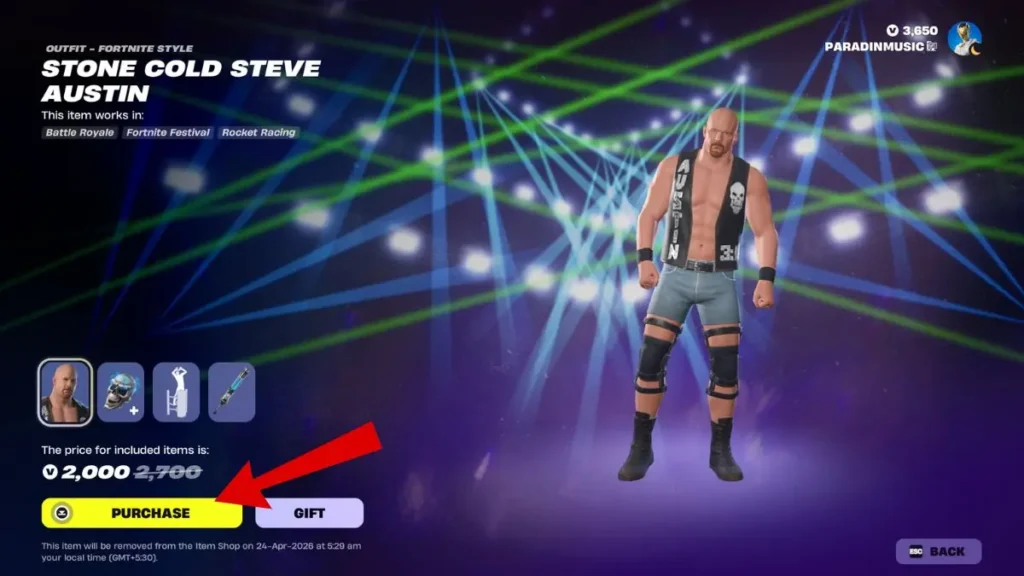 How to Get Stone Cold Skin (Step-by-Step)