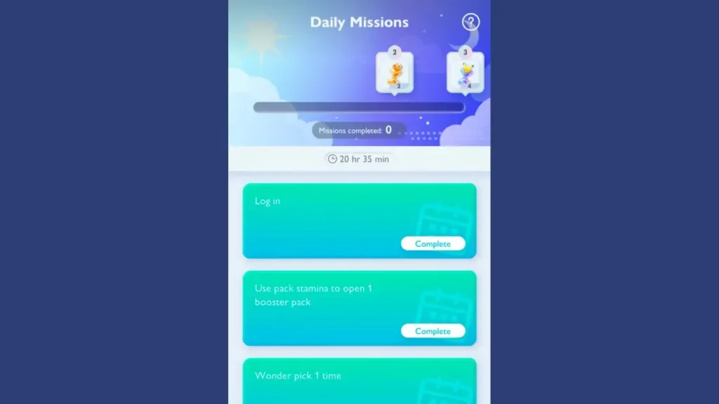 2. Daily Missions