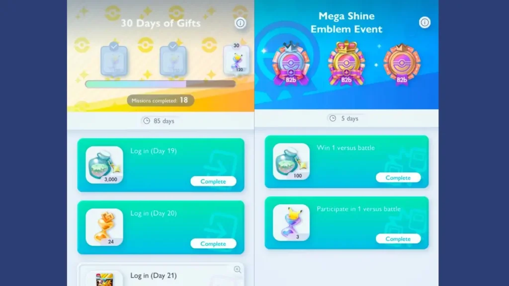 4. Weekly & Event Missions