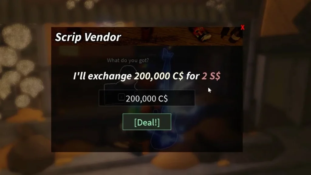 How to Get Shady Scrip in Fisch Roblox