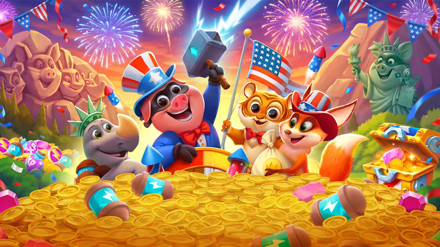 Spin the Stars & Stripes this 4th of July!